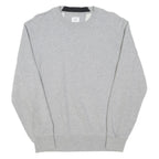 C.P. COMPANY Mens Grey Crew Neck Sweatshirt S Cotton Blend Long Sleeve Pullover