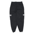ADIDAS Womens Black Cotton Blend Relaxed Jogger Trousers W27 L26 Cargo Pockets