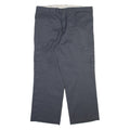 DICKIES Cargo Mens Trousers Grey Relaxed Straight W40 L30