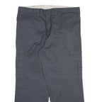 DICKIES Cargo Mens Trousers Grey Relaxed Straight W40 L30