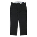 POLO RALPH LAUREN Mens Cotton Blend Black Regular Straight Trousers W35 L28