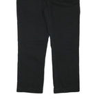 POLO RALPH LAUREN Mens Cotton Blend Black Regular Straight Trousers W35 L28