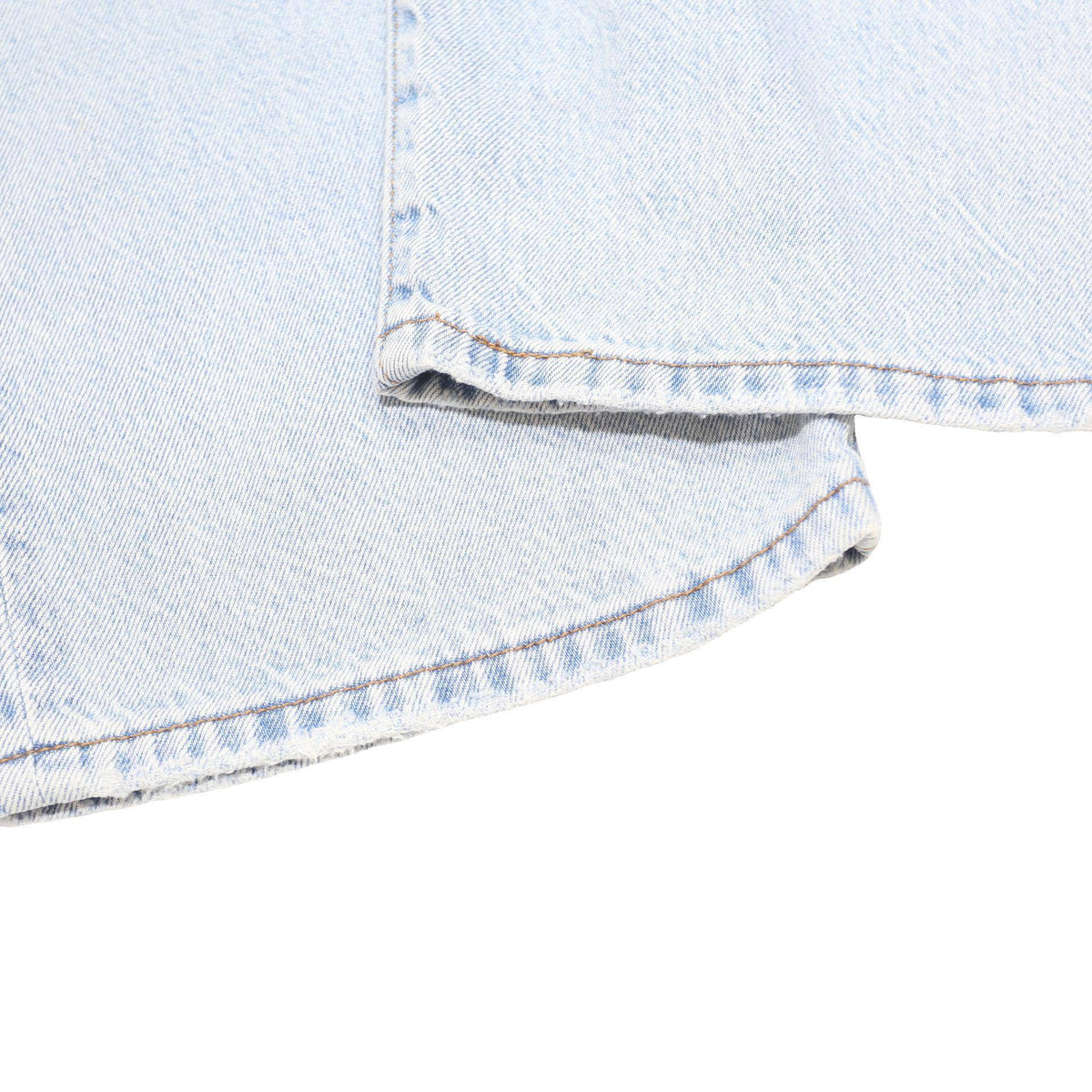 LEVI'S Ribcage Big E Womens Jeans Blue Light Relaxed Straight Denim W31 L27