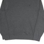 NAUTICA Mens Grey Plain Pullover Roll Neck Basic Knit XL Cotton Blend Jumper