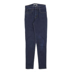 LEVI'S 721 Womens Jeans Blue Slim Skinny Denim W26 L30 Stretch Cotton Blend