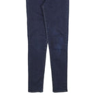 LEVI'S 721 Womens Jeans Blue Slim Skinny Denim W26 L30 Stretch Cotton Blend