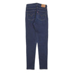 LEVI'S 721 Womens Jeans Blue Slim Skinny Denim W26 L30 Stretch Cotton Blend