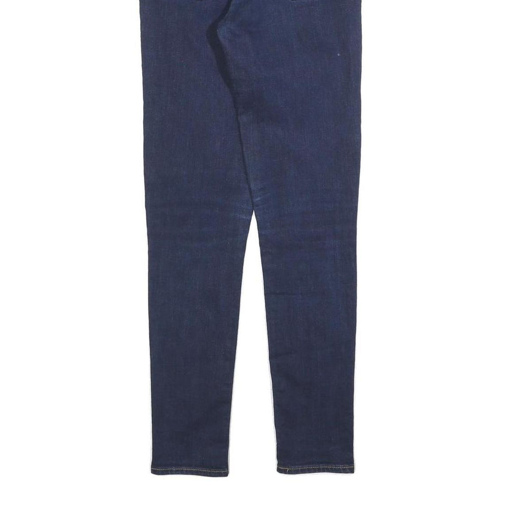 LEVI'S 721 Womens Jeans Blue Slim Skinny Denim W26 L30 Stretch Cotton Blend