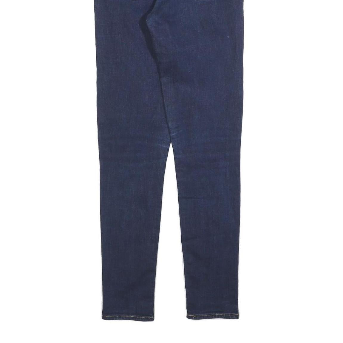 LEVI'S 721 Womens Jeans Blue Slim Skinny Denim W26 L30 Stretch Cotton Blend