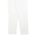 WEEKEND MAX MARA Womens Cotton Blend White Slim Skinny Trousers W28 L28 Stylish