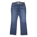 HARLEY DAVIDSON Womens Jeans Blue Regular Bootcut Denim W31 L32 Stylish Comfort