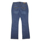 HARLEY DAVIDSON Womens Jeans Blue Regular Bootcut Denim W31 L32 Stylish Comfort