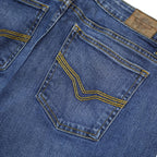HARLEY DAVIDSON Womens Jeans Blue Regular Bootcut Denim W31 L32 Stylish Comfort