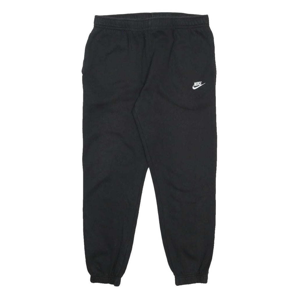 NIKE Mens Joggers Black XL W34 L30 Cotton Blend Regular Tapered Fit Sportswear