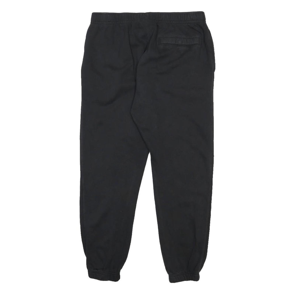 NIKE Mens Joggers Black XL W34 L30 Cotton Blend Regular Tapered Fit Sportswear