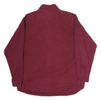 BOSTON TRADERS Mens Maroon Cotton Shirt M Button-Down Collar Long Sleeve Casual