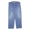 DICKIES Mens Jeans Blue Regular Relaxed Denim Medium W38 L32 Workwear Zip Fly