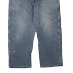 DICKIES Mens Regular Blue Jeans Denim Rinse W40 L27 Classic Zip Closure