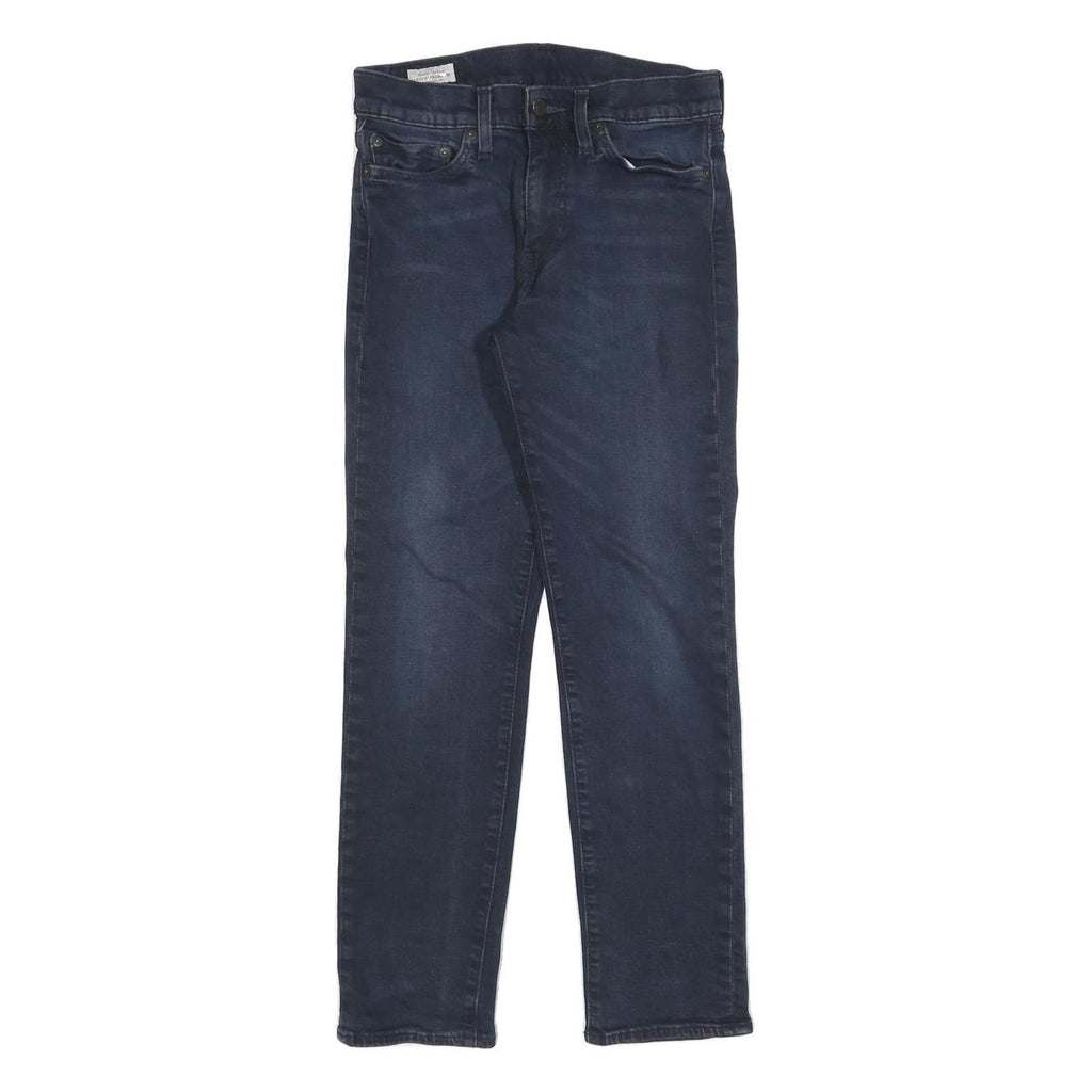 LEVI'S 511 BIG E Mens Slim Blue Denim Dark W30 L27 Zip Jeans Casual Wear