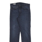 LEVI'S 511 BIG E Mens Slim Blue Denim Dark W30 L27 Zip Jeans Casual Wear