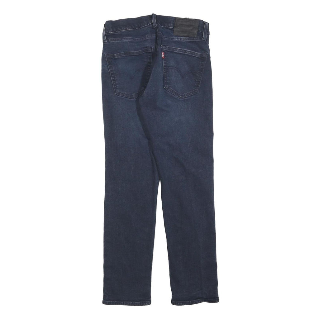 LEVI'S 511 BIG E Mens Slim Blue Denim Dark W30 L27 Zip Jeans Casual Wear