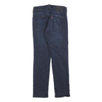 LEVI'S 511 BIG E Mens Slim Blue Denim Dark W30 L27 Zip Jeans Casual Wear
