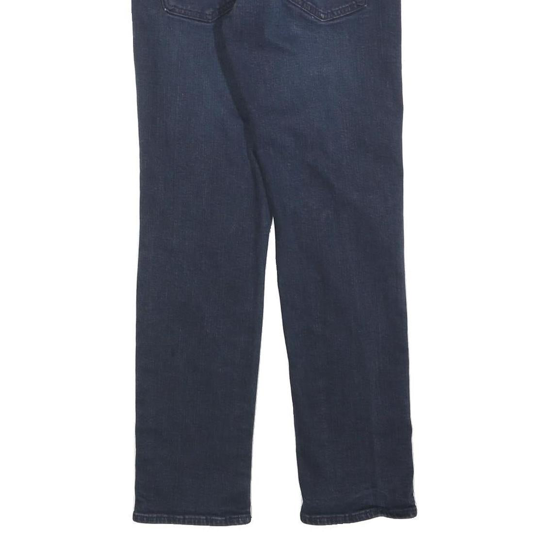 LEVI'S 511 BIG E Mens Slim Blue Denim Dark W30 L27 Zip Jeans Casual Wear