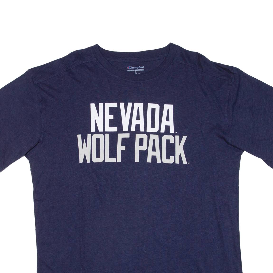 CHAMPION Nevada Wolfpack Mens T-Shirt Blue USA L