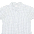 COLUMBIA Womens Shirt Blue Check L