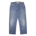 LEVI'S 505 Mens Jeans Blue Regular Straight Denim Medium W33 L29 Classic Fit