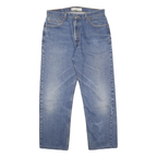 LEVI'S 505 Mens Jeans Blue Regular Straight Denim Medium W33 L29 Classic Fit