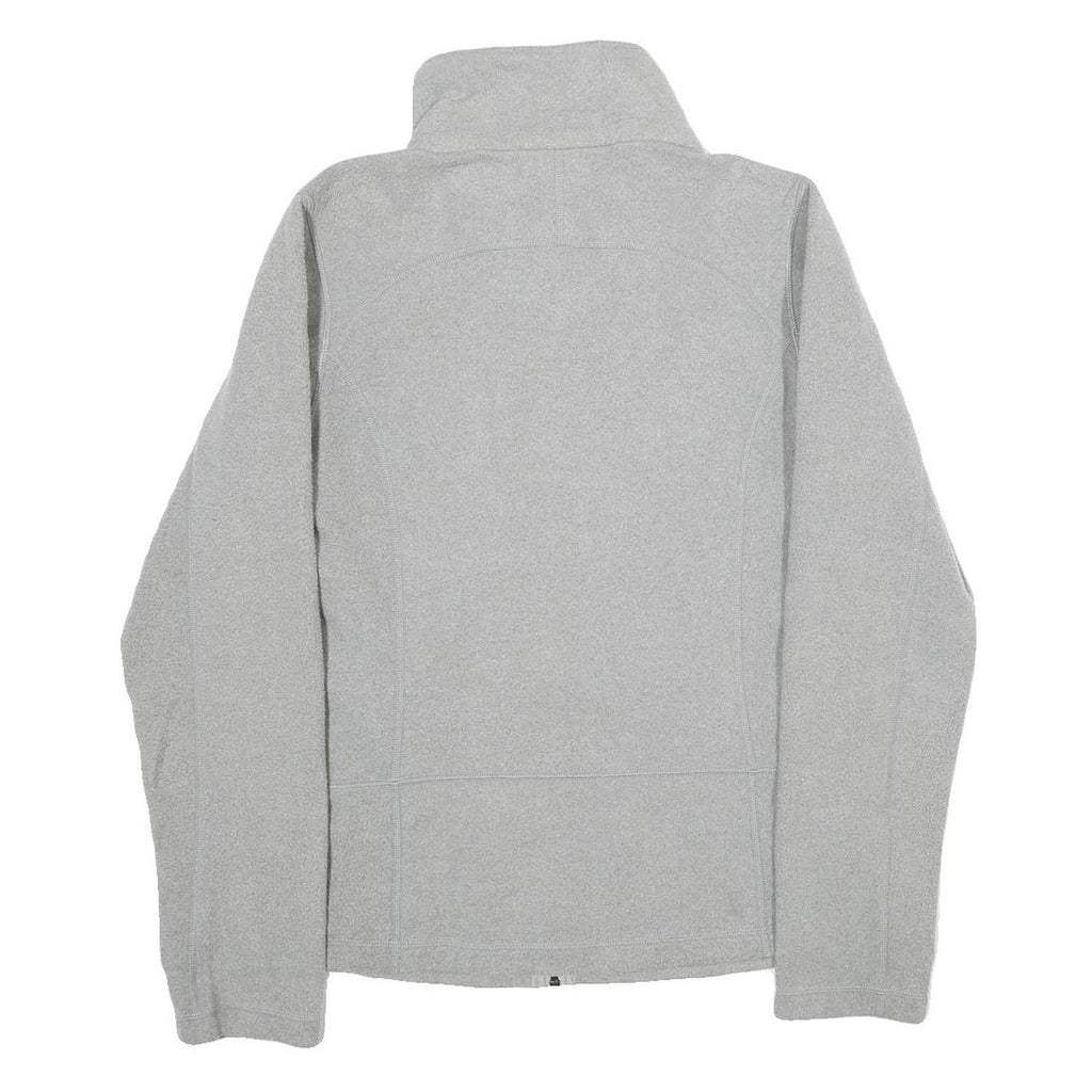 PATAGONIA Womens Grey Midweight Fleece Jacket M Polyester Zip Casual Outdoor