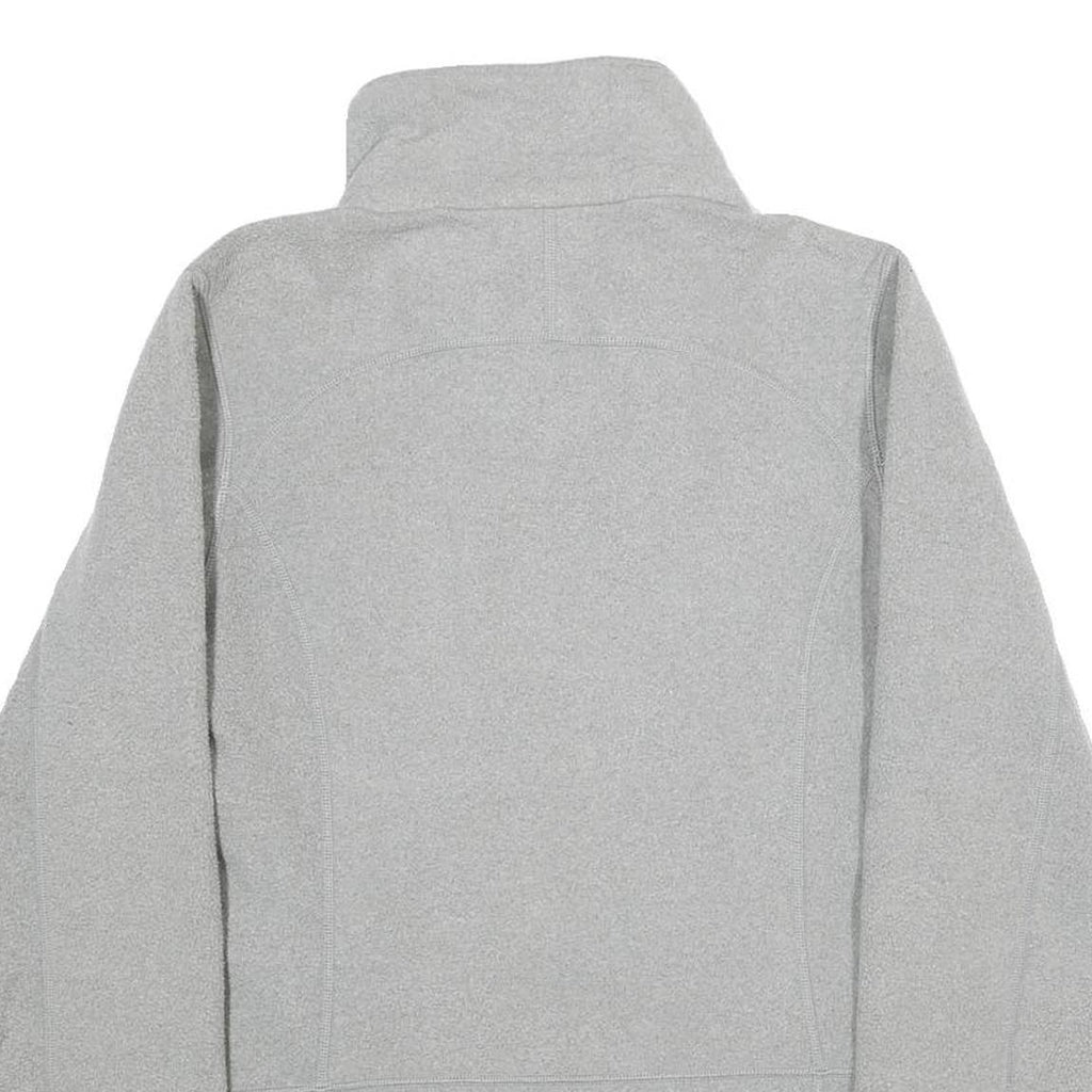 PATAGONIA Womens Grey Midweight Fleece Jacket M Polyester Zip Casual Outdoor