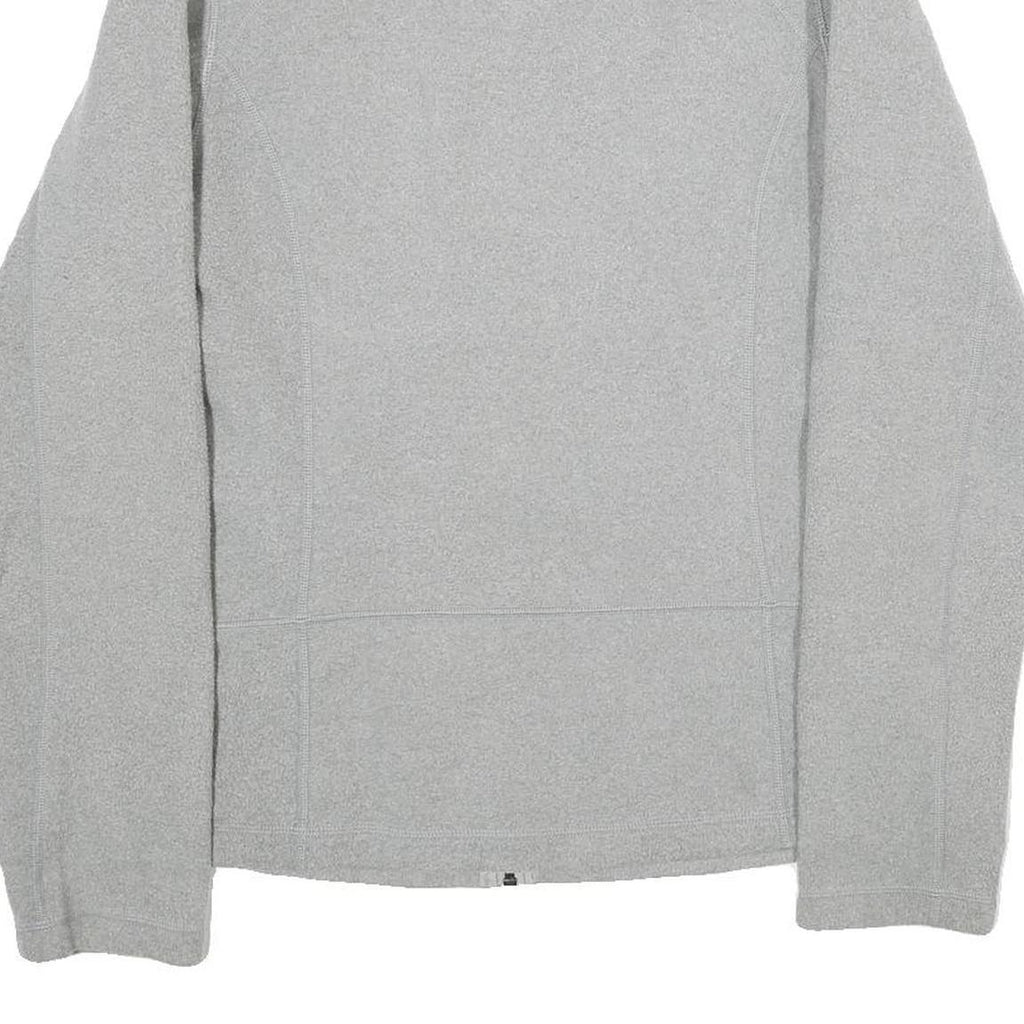 PATAGONIA Womens Grey Midweight Fleece Jacket M Polyester Zip Casual Outdoor