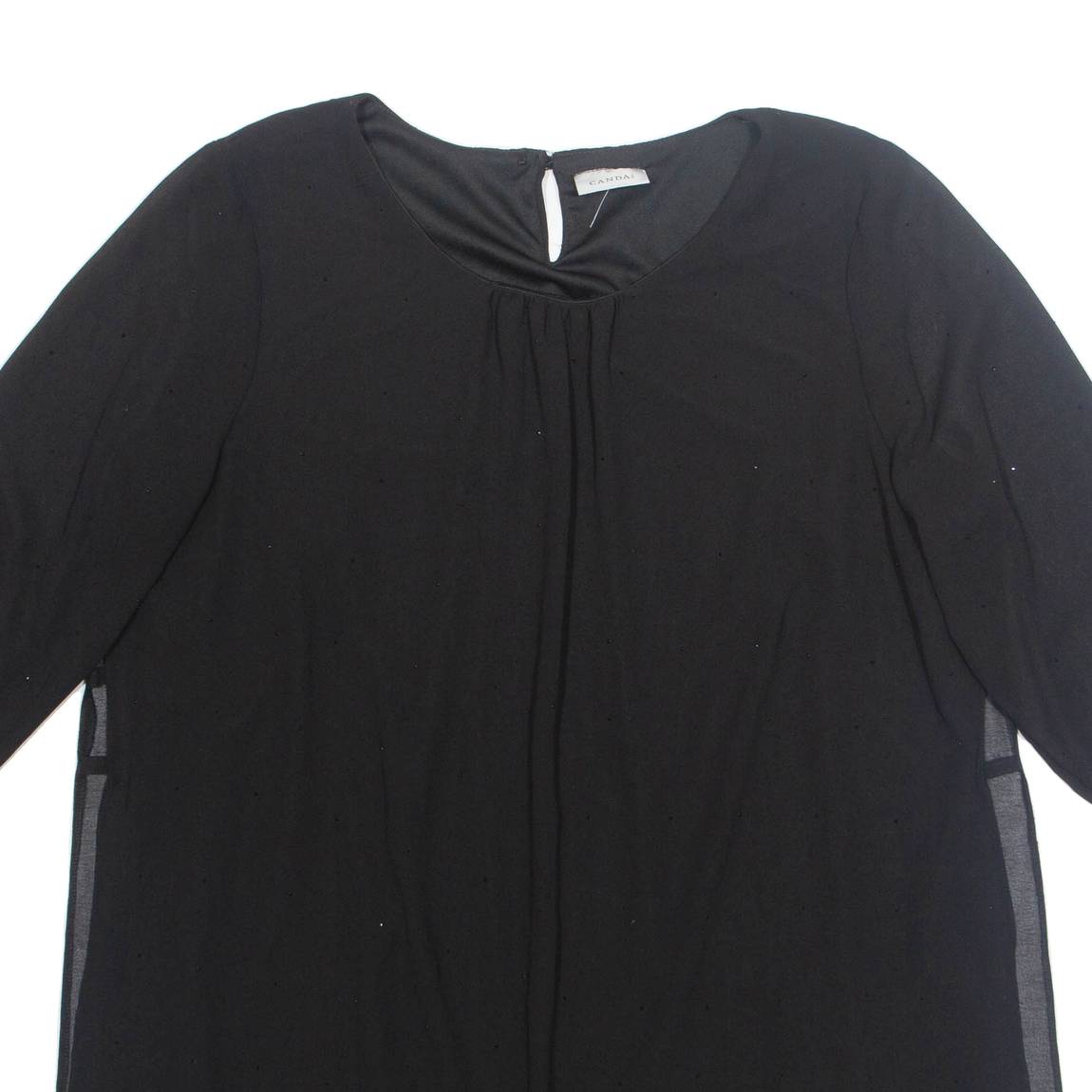 CANADA Womens Blouse Black Long Sleeve L