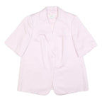 M&S Womens Pink Blazer Classic Fit UK 16 Polyester Blend Woven Button Closure