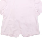 M&S Womens Pink Blazer Classic Fit UK 16 Polyester Blend Woven Button Closure