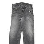 LEVI'S Mens Regular Fit Black Denim Jeans Cotton Blend W30 L30 Classic Style