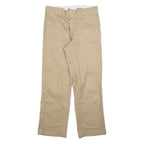 DICKIES 874 Workwear Mens Trousers Beige Regular Straight W38 L30