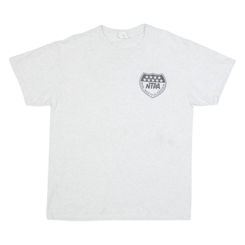 GILDAN NTPA Racing Mens T-Shirt Grey USA L