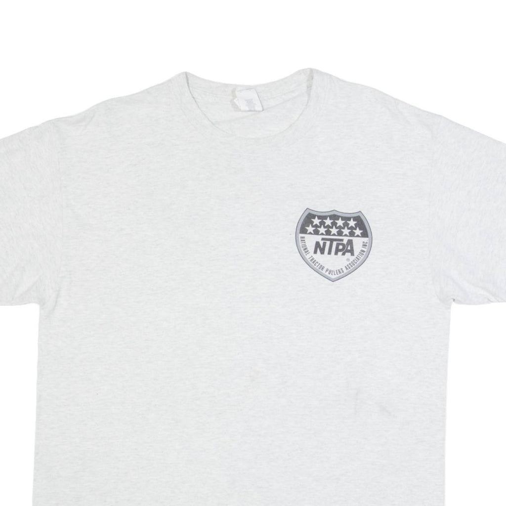 GILDAN NTPA Racing Mens T-Shirt Grey USA L