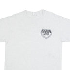 GILDAN NTPA Racing Mens T-Shirt Grey USA L