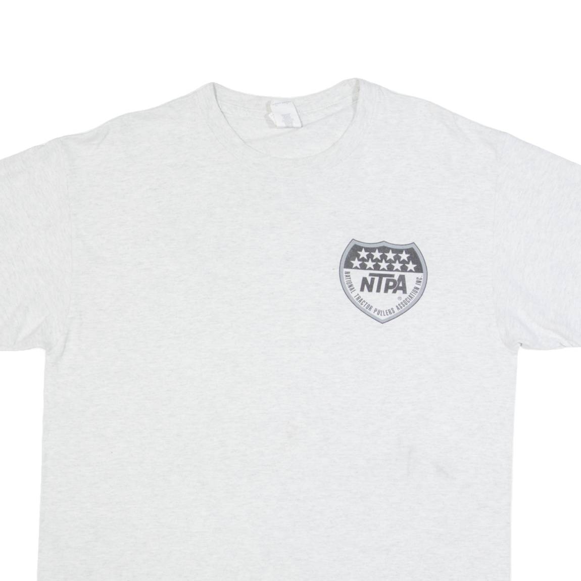 GILDAN NTPA Racing Mens T-Shirt Grey USA L