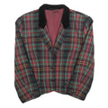 WINUDRESS Womens Green & Red Check Wool Blend Tailored Button Jacket UK 10