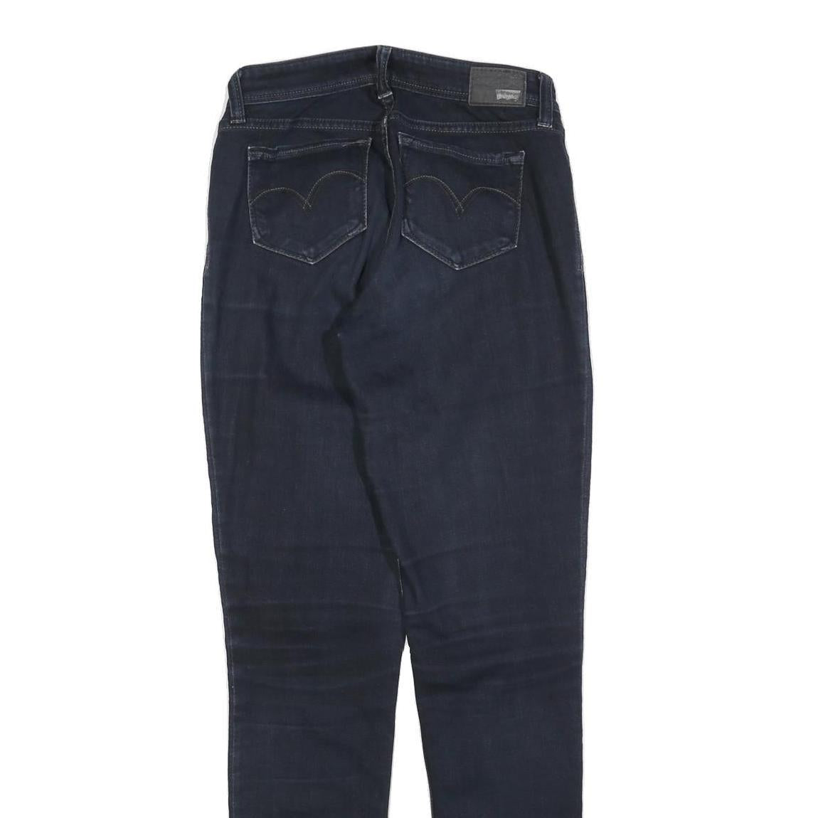 LEVI'S Womens Blue Slim Skinny Denim Jeans Cotton Blend W28 L32 Classic Comfort