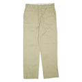 DICKIES Mens Trousers Beige Regular Straight W32 L31