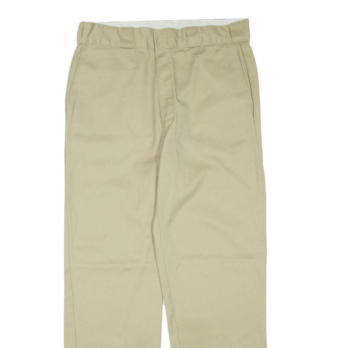 DICKIES Mens Trousers Beige Regular Straight W32 L31