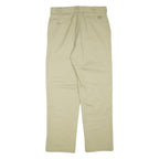 DICKIES Mens Trousers Beige Regular Straight W32 L31