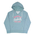 FLASHLIGHT Womens Blue Midwest Greenville College Pullover Hoodie M Cotton Blend