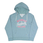 FLASHLIGHT Womens Blue Midwest Greenville College Pullover Hoodie M Cotton Blend